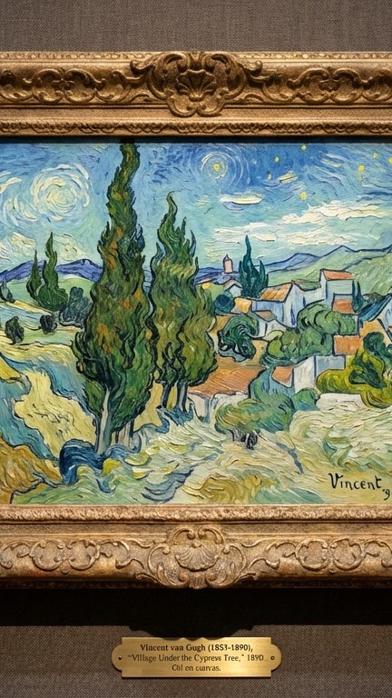 art postimpressionism portrait