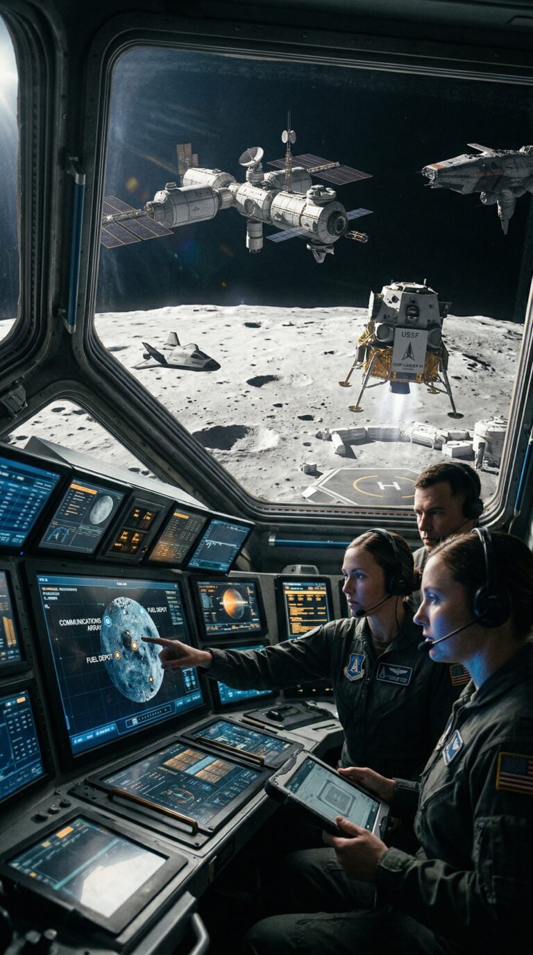 Lunar Military Background